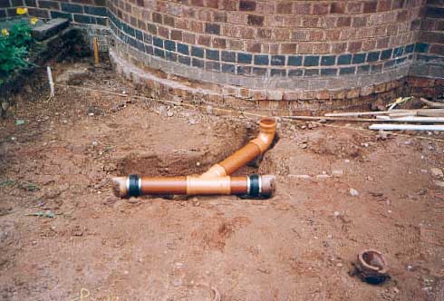 The drain.